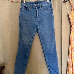 J. Crew Women's Classic Blue Skinny Jeans